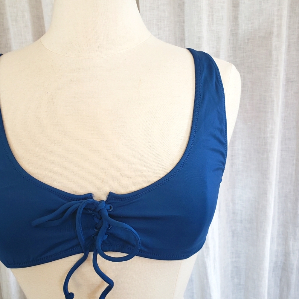 JCrew Playa Royal Blue Bikini Medium